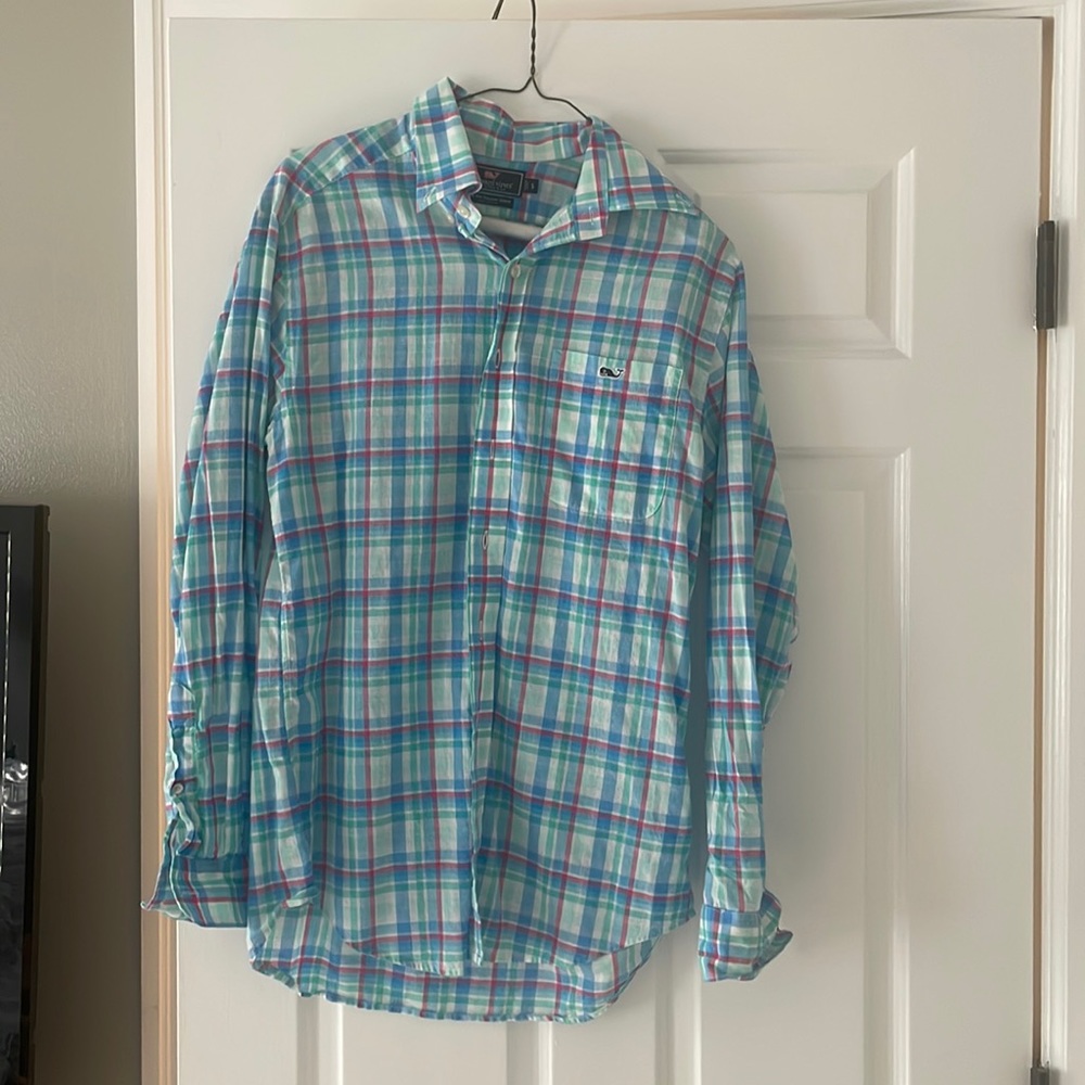 Vineyard Vines small button up polo